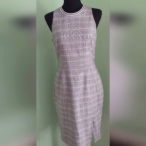 Banana Republic Classy houndstooth dress.